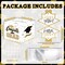 Class of 2026 Graduation Money Box for Cash Gift Pull, Funny Surprise DIY Cash Gift Idea Kit Graduation Money Holder for School Congrats Grad Party Favors, White Gold